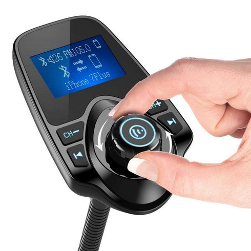 AussieSuperStore Homeware Supplies Wireless In-Car Bluetooth FM Transmitter Radio Adapter Car Kit Wireless In-Car Bluetooth FM Transmitter Radio Adapter Car Kit USB CBCARBTMP3FMTFAUX